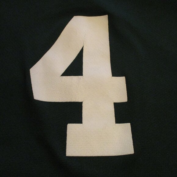 NFL Packers Brett Favre Vintage 1996 Men Large Green Yellow White Logo 7 Jersey - Picture 4 of 13